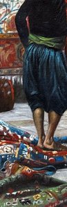 The Carpet Merchant - Jean-léon Gérôme — ジャン＝レオン・ジェローム