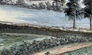 View Of Malvern Hills From Bevere - Moses Griffith — Moses Griffith