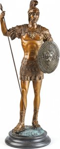 Roman Legionary Statue – Bronze Sculpture