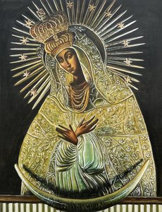 Our Lady Of The Gate Of Dawn - Unknown Artist — Unbekannter Künstler, Mittel- Bis Spätseverisch