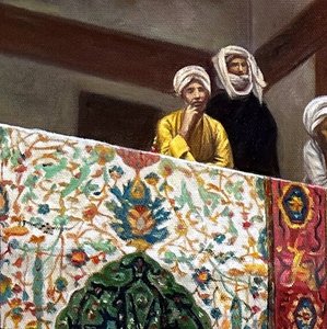 The Carpet Merchant - Jean-léon Gérôme — ジャン＝レオン・ジェローム