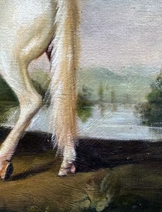 Mares And Foals In A River Landscape - George Stubbs — George Stubbs