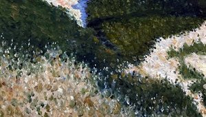 The River Bank, Petit-andely (also Known As Riverbank, Les Andelys) - Paul Signac — Paul Signac
