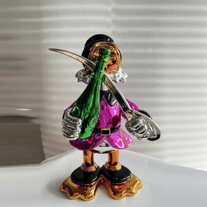 Scrooge Mcduck Resin Sculpture - 40cm Collectible Figurine, Pop Art