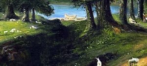 The Course Of Empire The Arcadian Or Pastoral State - Thomas Cole — Томас Коле