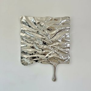 Fluid Stainless Steel Wave Sculpture