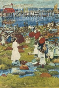 The Stony Beach, Ogunquit - Maurice Brazil Prendergast — Maurice Brazil Prendergast