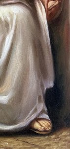 But Mary Kept All These Things And Pondered Them In Her Heart - Alice Havers — Alice Mary Havers