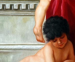 La Charité (charity) - William-adolphe Bouguereau — William-adolphe Bouguereau