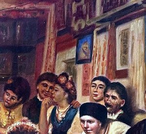 Evening Party (gemälde Einer Abendgesellschaft) - Ilya Repin — Илья Репин