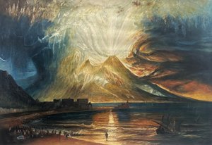 Mount Vesuvius In Eruption - Joseph Mallord William Turner — Joseph Mallord William Turner, Romantic