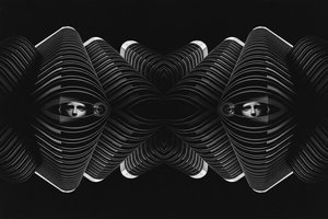 Ocular Symmetry In Obsidian — Jacques Villedieu
