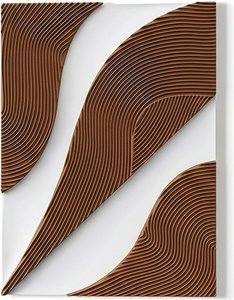 Layered Wood Wall Sculpture – Abstract Organic Waves, Modern Art We Are An Experienced Art Decoration B