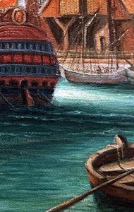 Gdańsk (the Old Gdansk) - Unknown Artist — Unbekannter Künstler, Mittel- Bis Spätseverisch