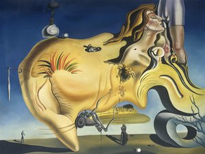 The Great Masturbator - Salvador Dalí — Salvador Dalí, Surrealism