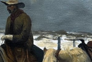 The Fall Of The Cowboy---! - Frederic Remington — Frederic Remington