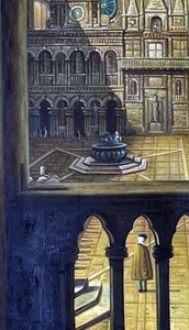 Interior Court Of The Doge's Palace, Venice - Canaletto — Giovanni Antonio Canaletto