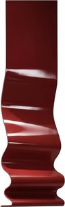 Crimson Wave Metal Wall Sculpture, Modern Art Wall Decor/panel Art Elevate Your Spa